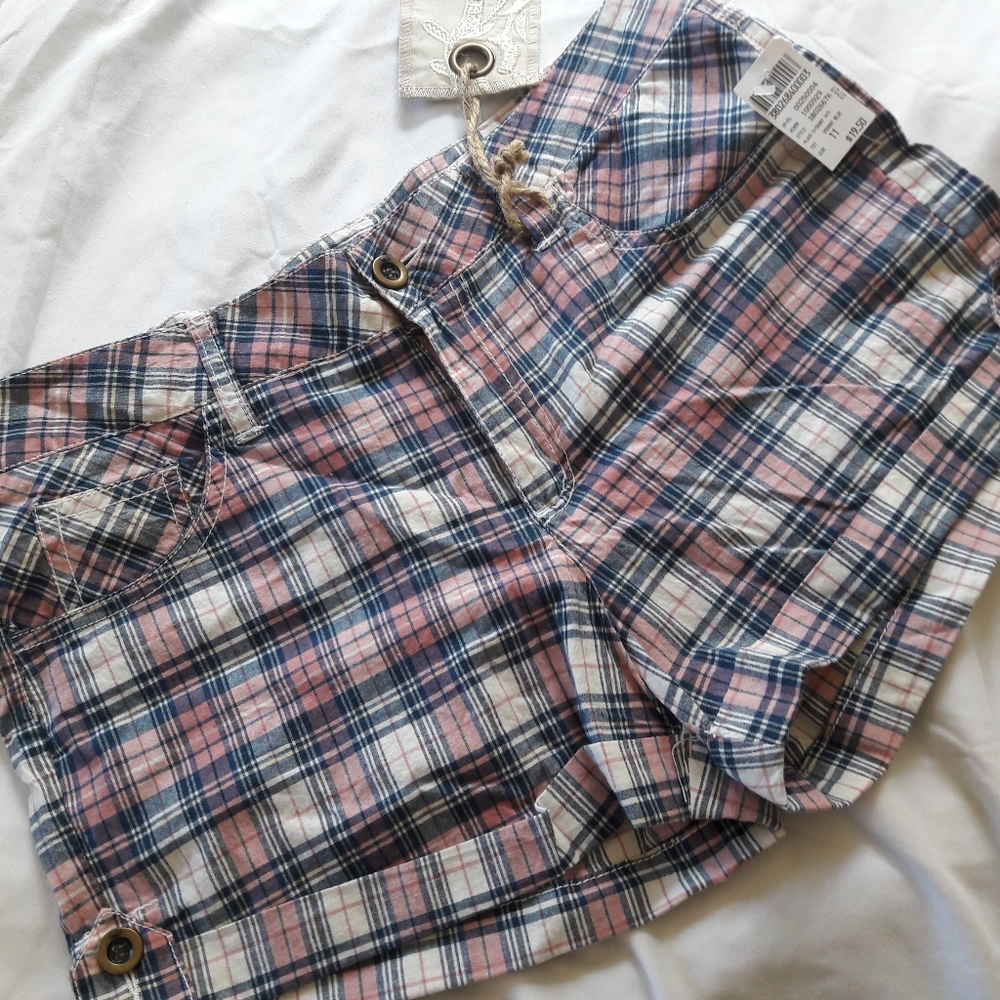 NWT Plaid Shorts